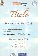 titul Evropsk vtz 2004